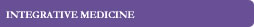 Integrative Medicine